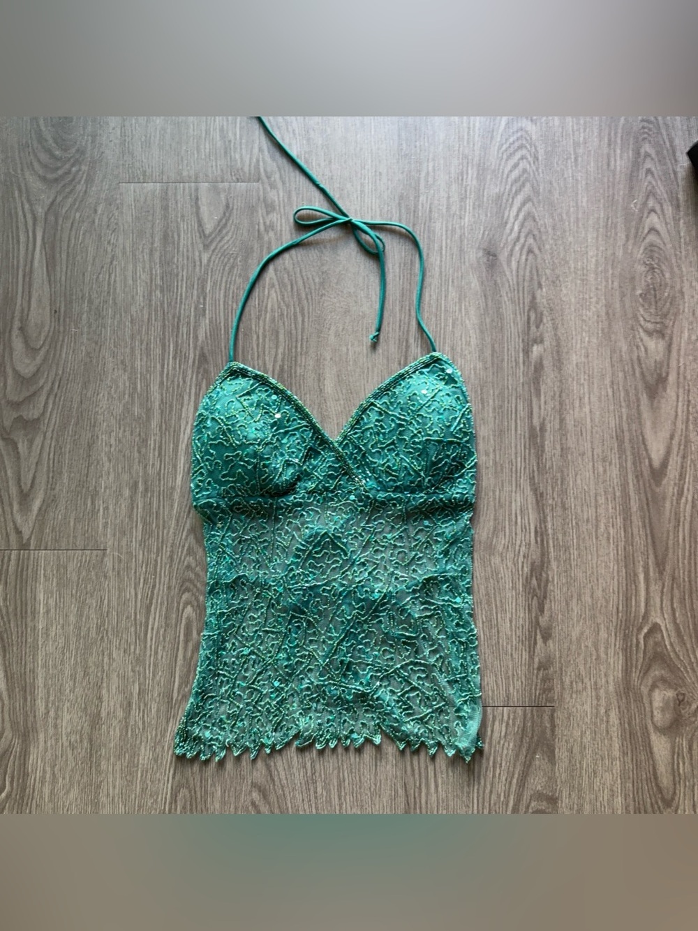 Vanity beaded top